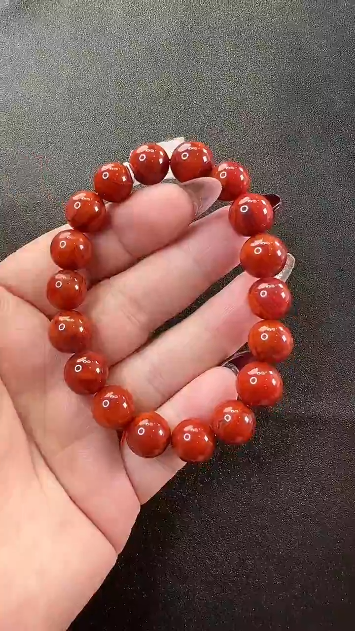 【闪购商品】南红玛瑙手链未镶嵌手串