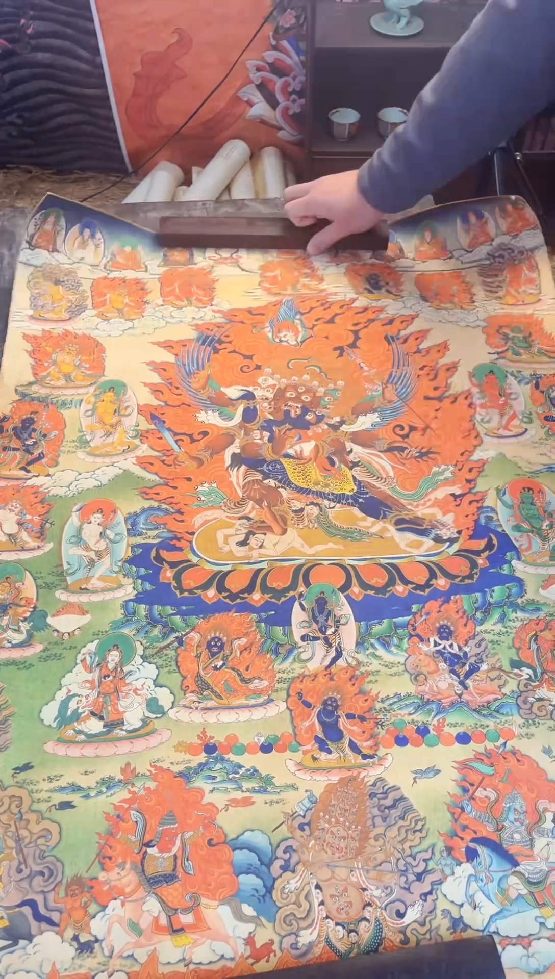 卷轴画大朱画院瑞哥专属AA108
