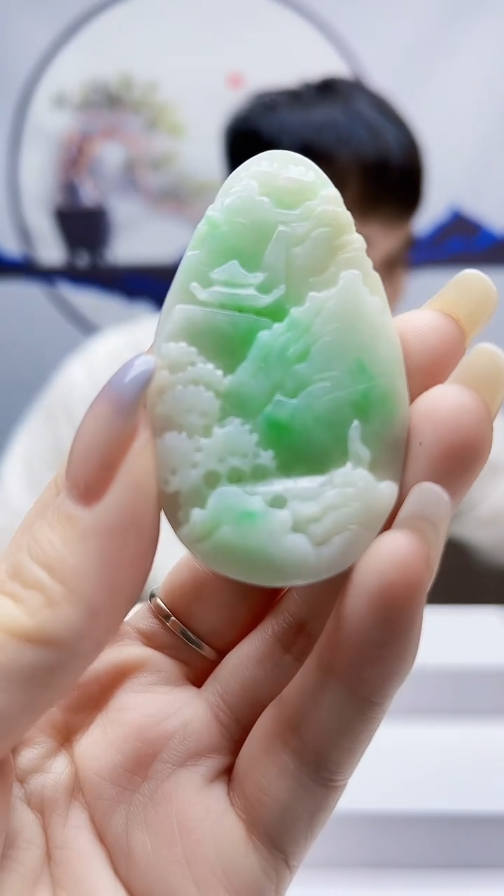 颈饰未镶嵌翡翠jj-挂件4