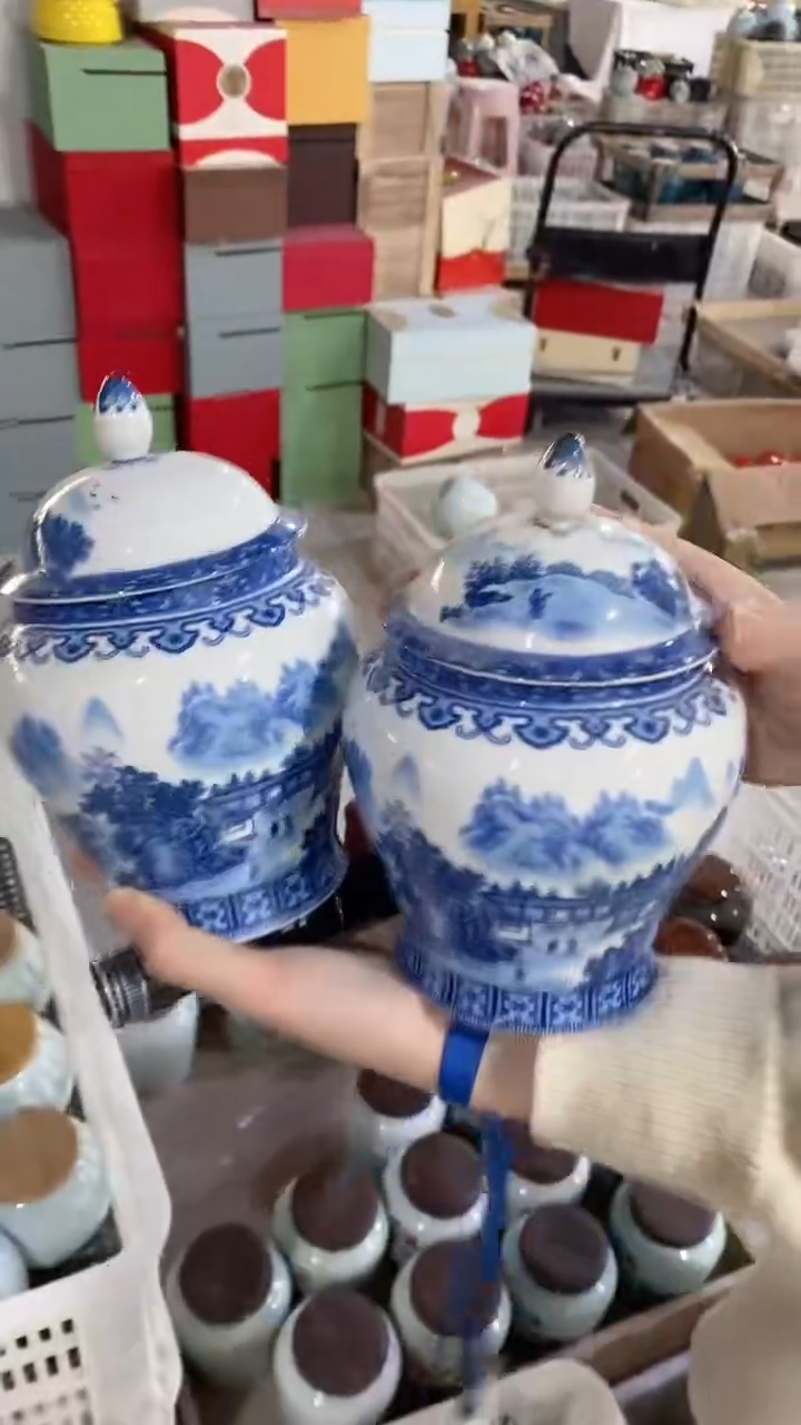 【闪购商品】罐陶瓷茶叶罐密封罐等