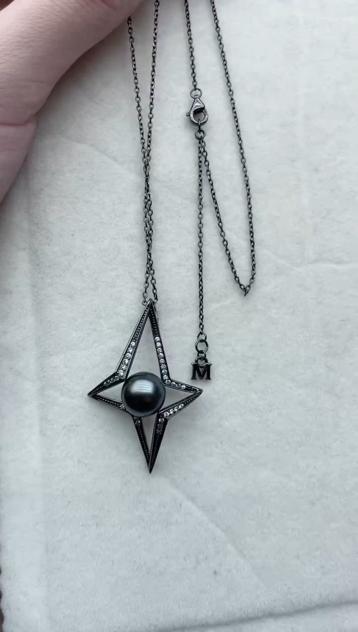 【闪购商品】海水珍珠套链银S925镶嵌104