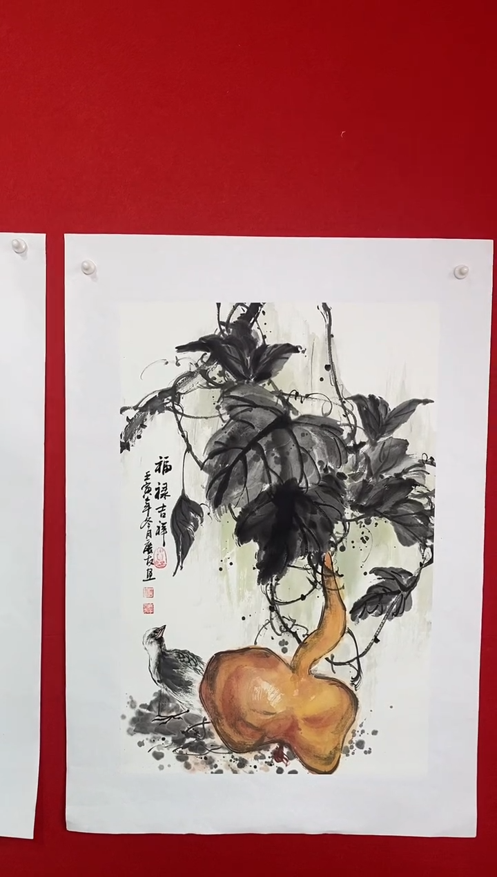 【闪购商品】国画LQY洋李庆友老师作品