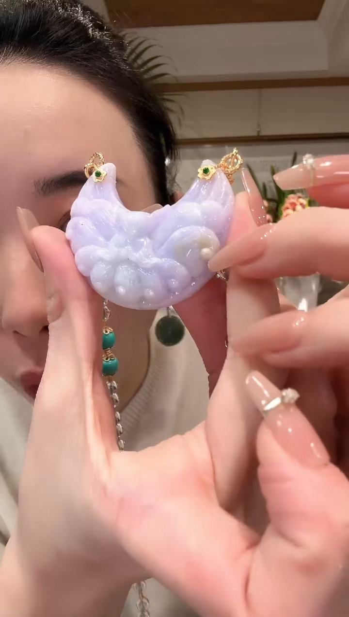 【闪购商品】翡翠颈饰未镶嵌国风