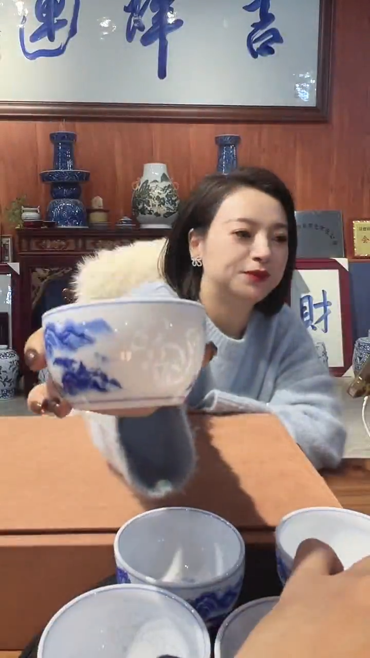 摆件陶景德镇精美陶瓷