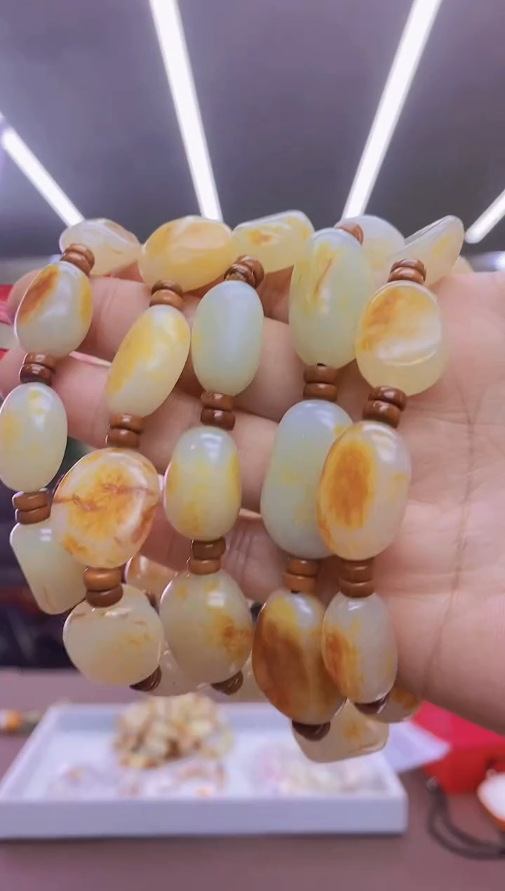 【闪购商品】和田玉手串未镶嵌多样式发货随机发一