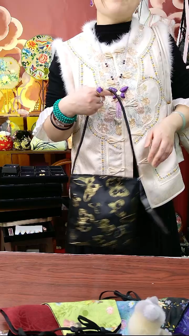 纯铜合金琉璃非遗包包