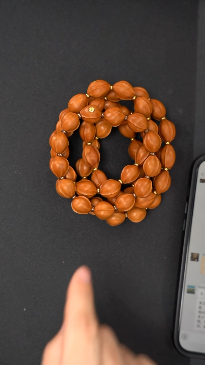 橄榄核手串/手链————鲨鱼背