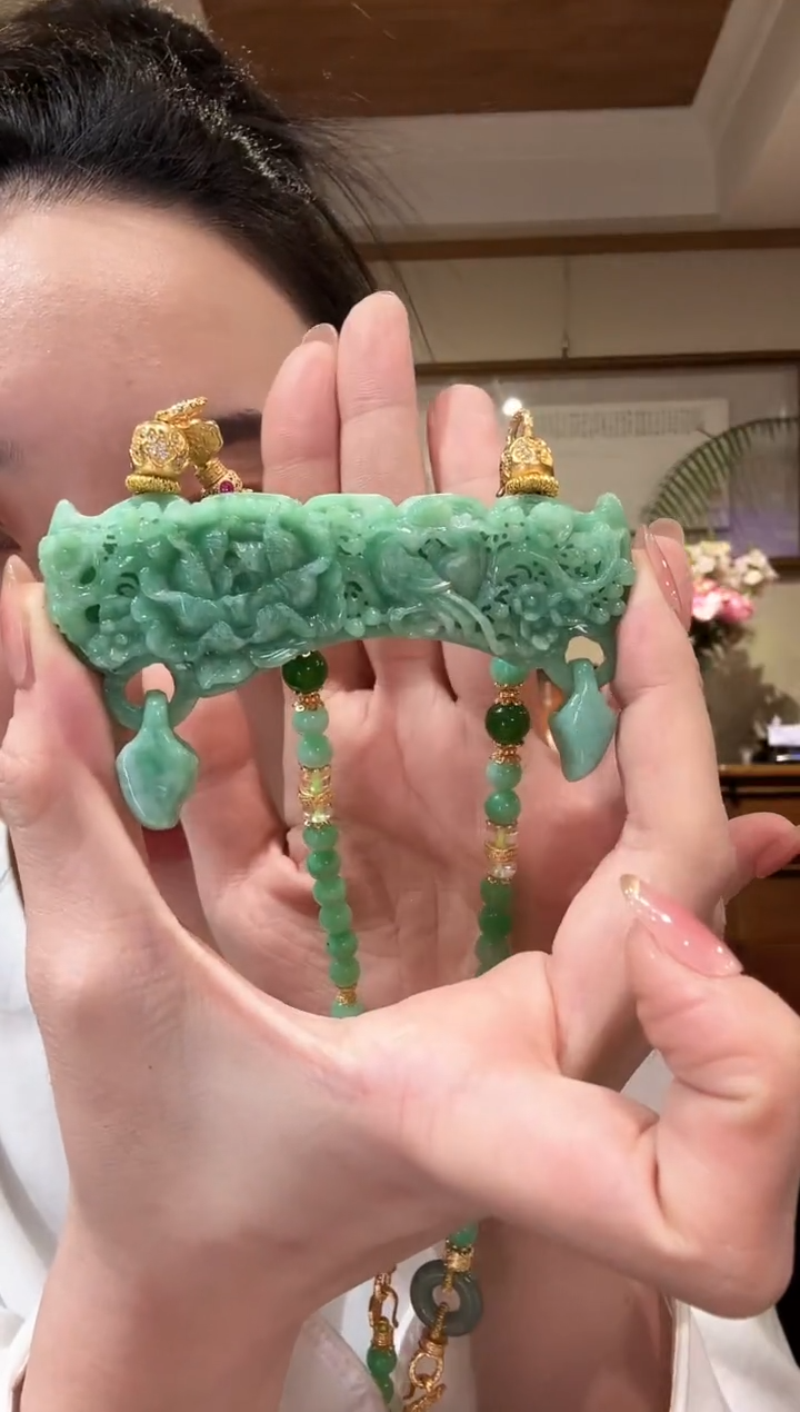 【闪购商品】翡翠颈饰未镶嵌国风