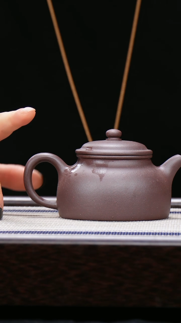 【闪购商品】紫砂茶壶低槽青 怀隐壶 