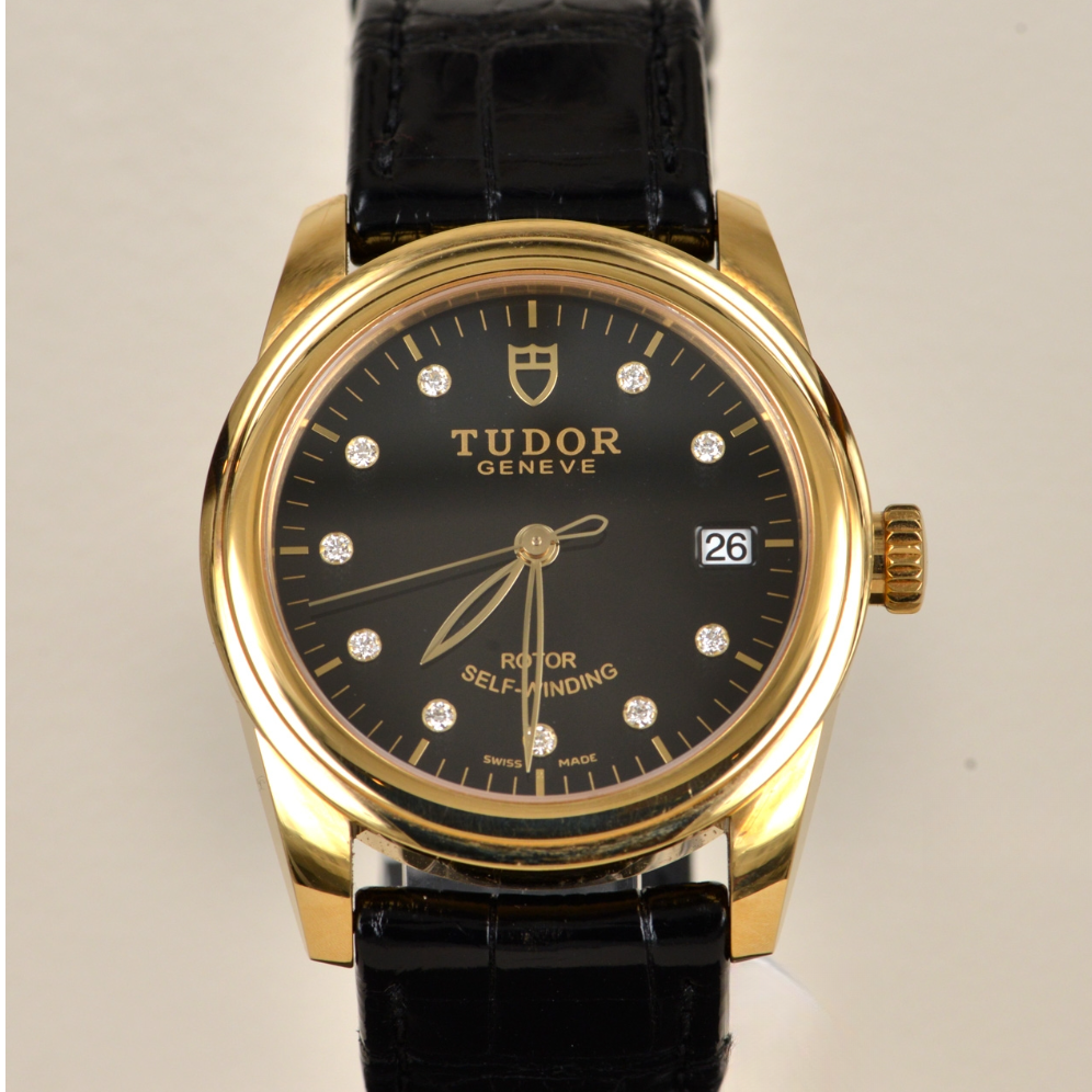 未使用 TUDOR/帝舵 骏珏系列自动男表55008表径36