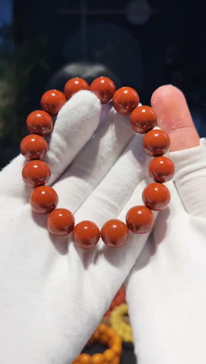 手串未镶嵌南红玛瑙13+单圈