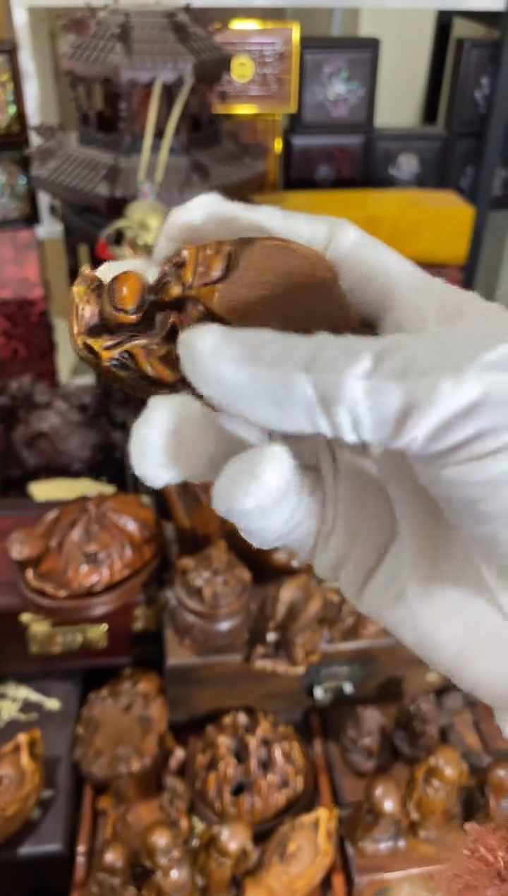 木小叶黄杨小件知足常乐