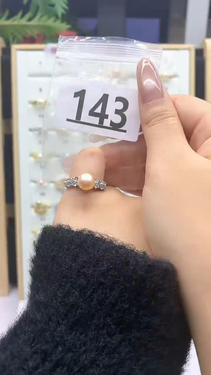 合金珠宝奇石淡水珍珠143