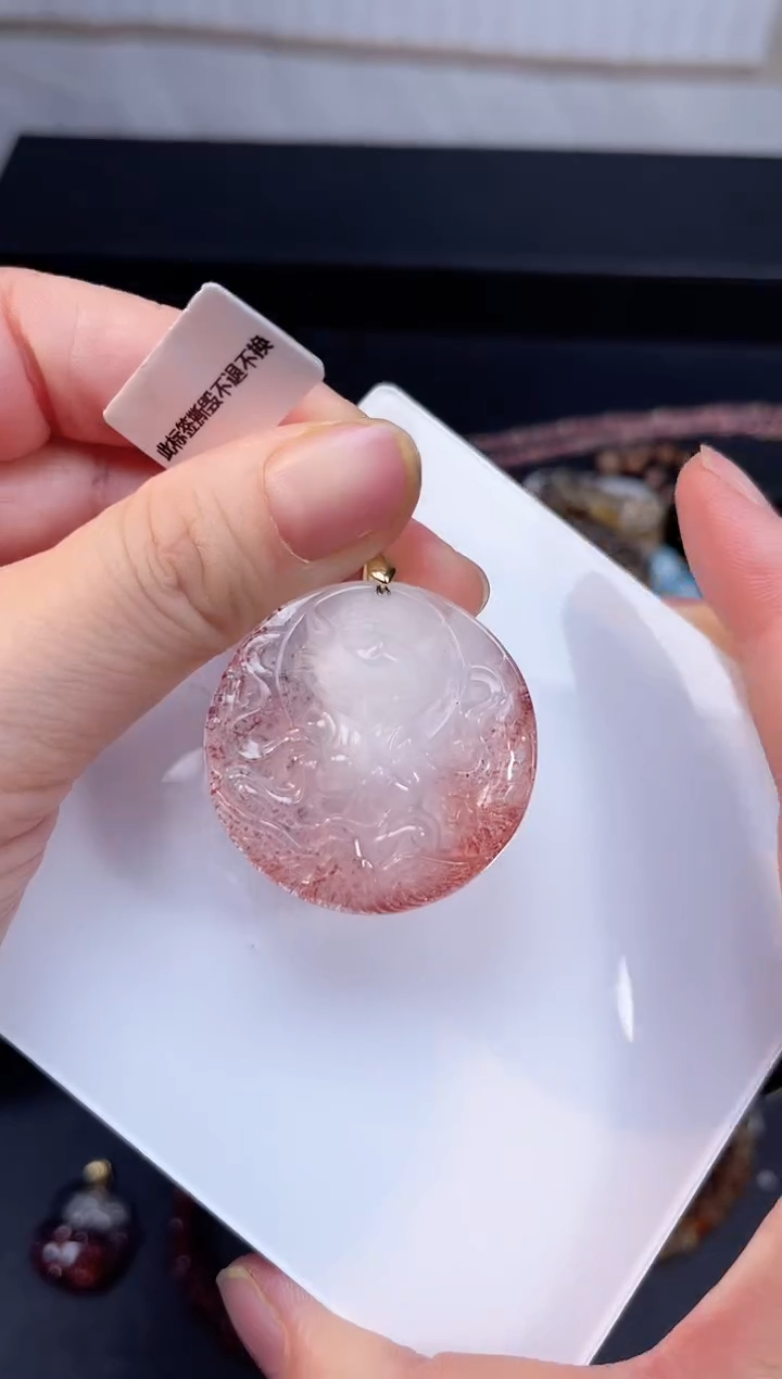 未镶嵌颈饰水晶【百晶灵儿】定制款