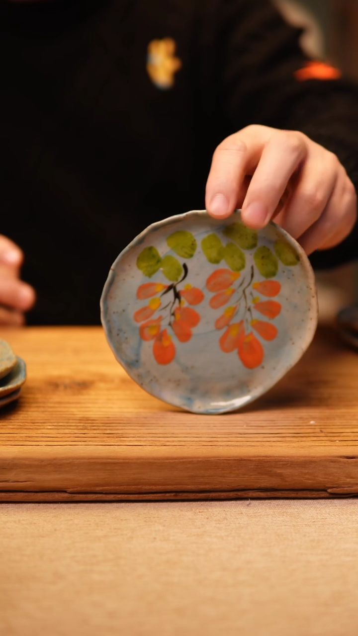 【闪购商品】@@陶园瓷舍@@纯手工手绘@高温釉下彩