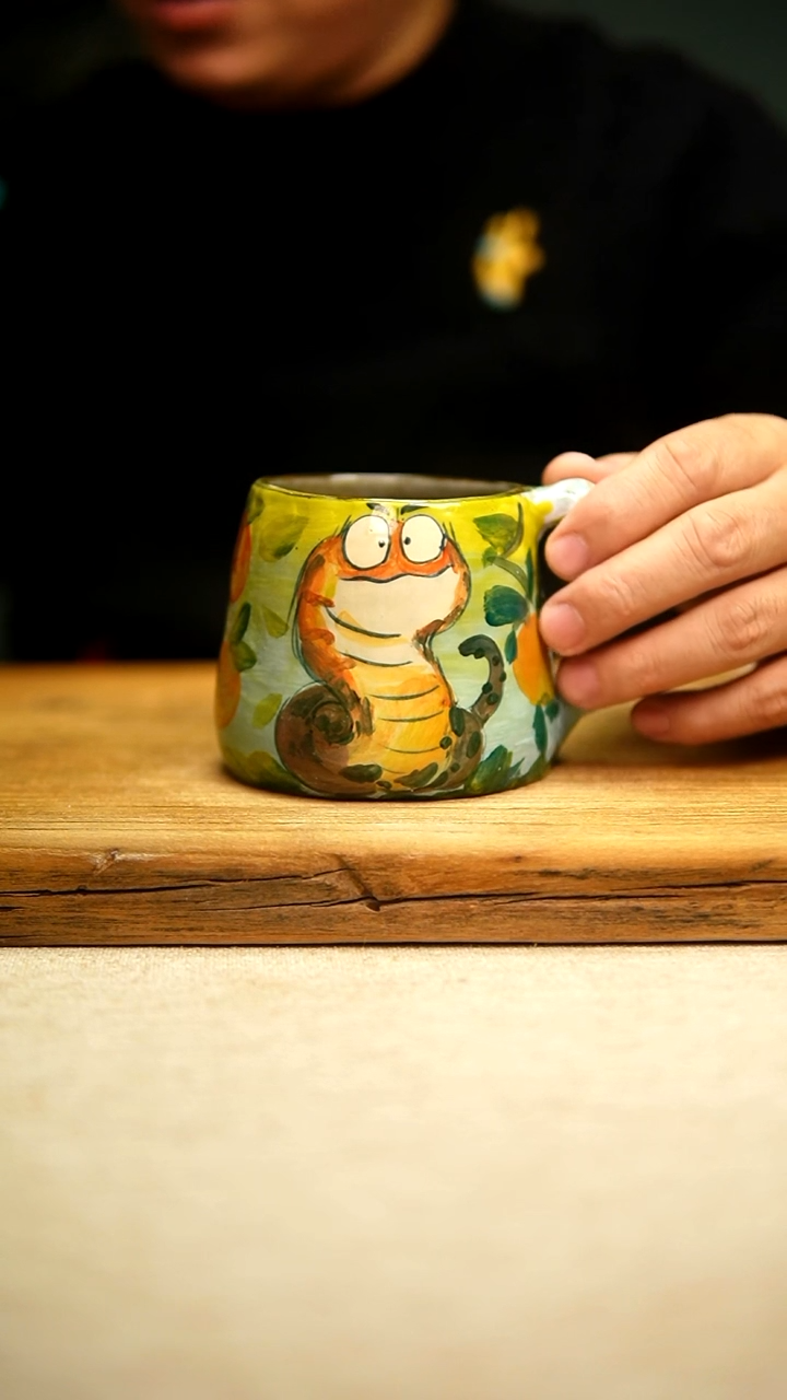 @@陶园瓷舍@@纯手工手绘@高温釉下彩