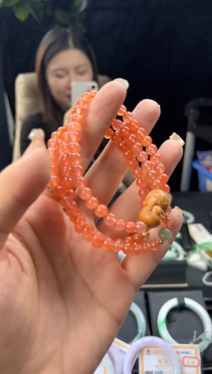 【闪购商品】南红玛瑙手链未镶嵌0968598635