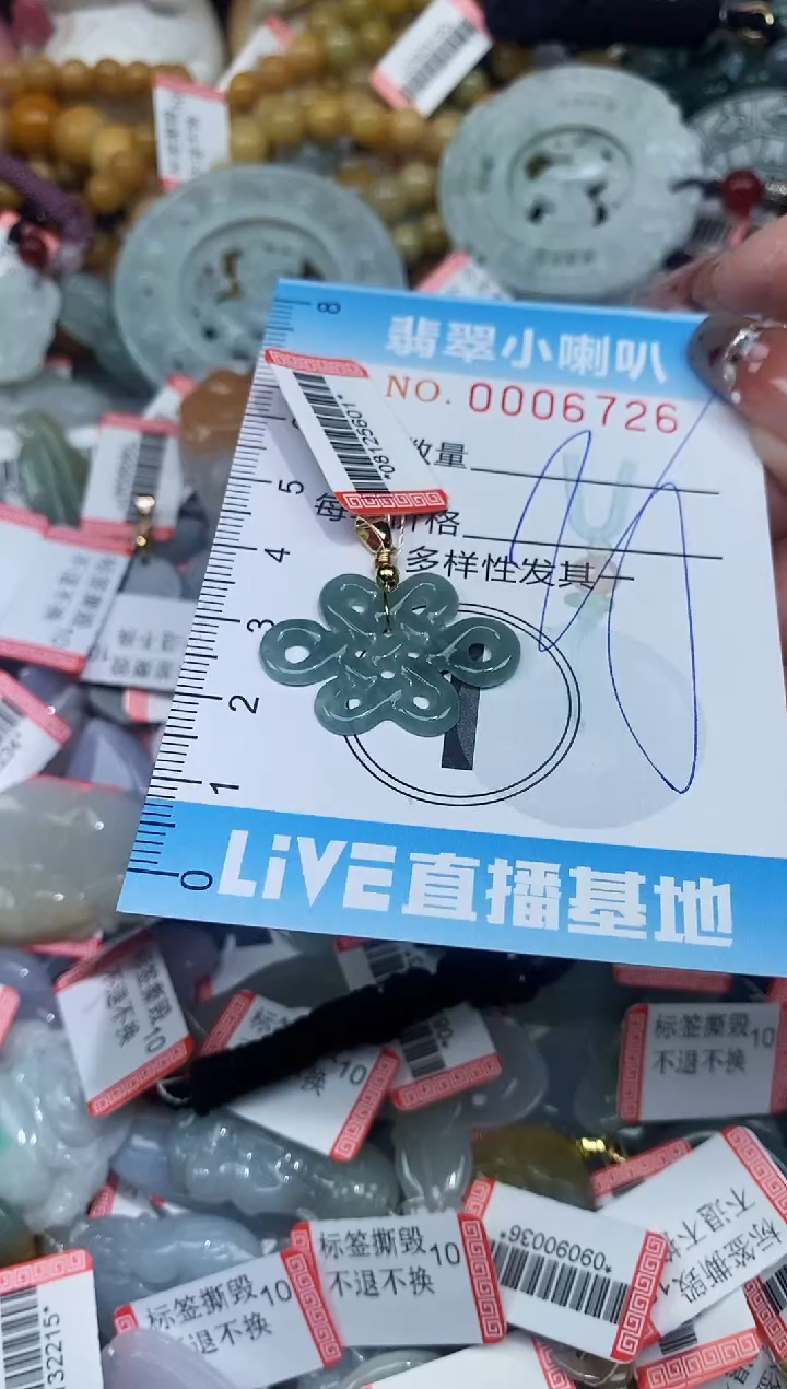 【闪购商品】翡翠颈饰未镶嵌闪购0006726多样性