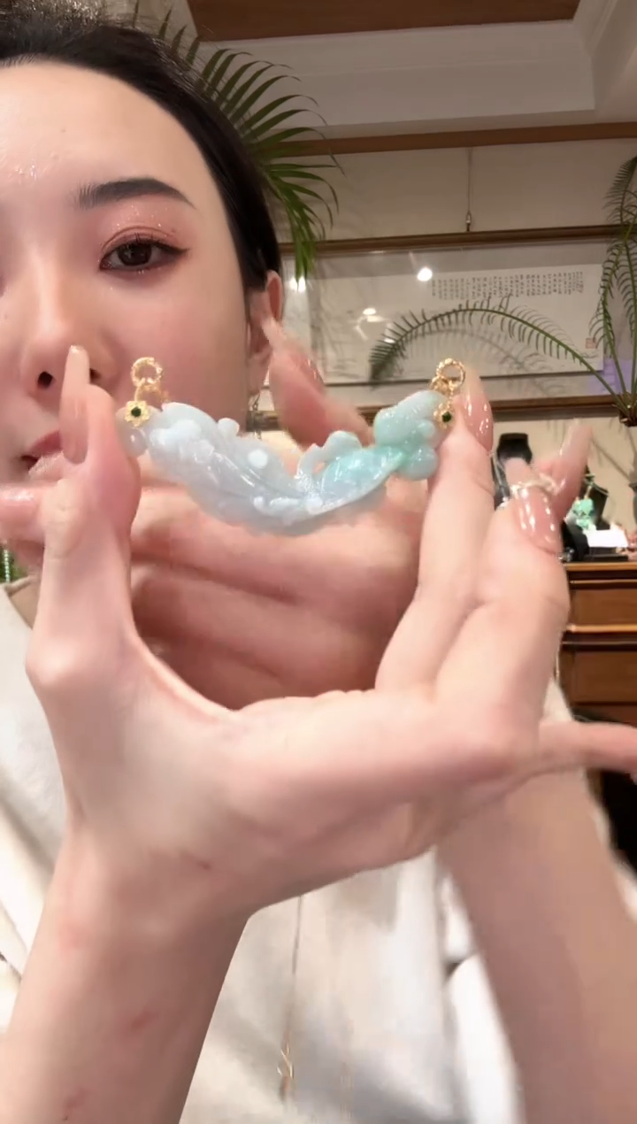 【闪购商品】翡翠颈饰未镶嵌国风