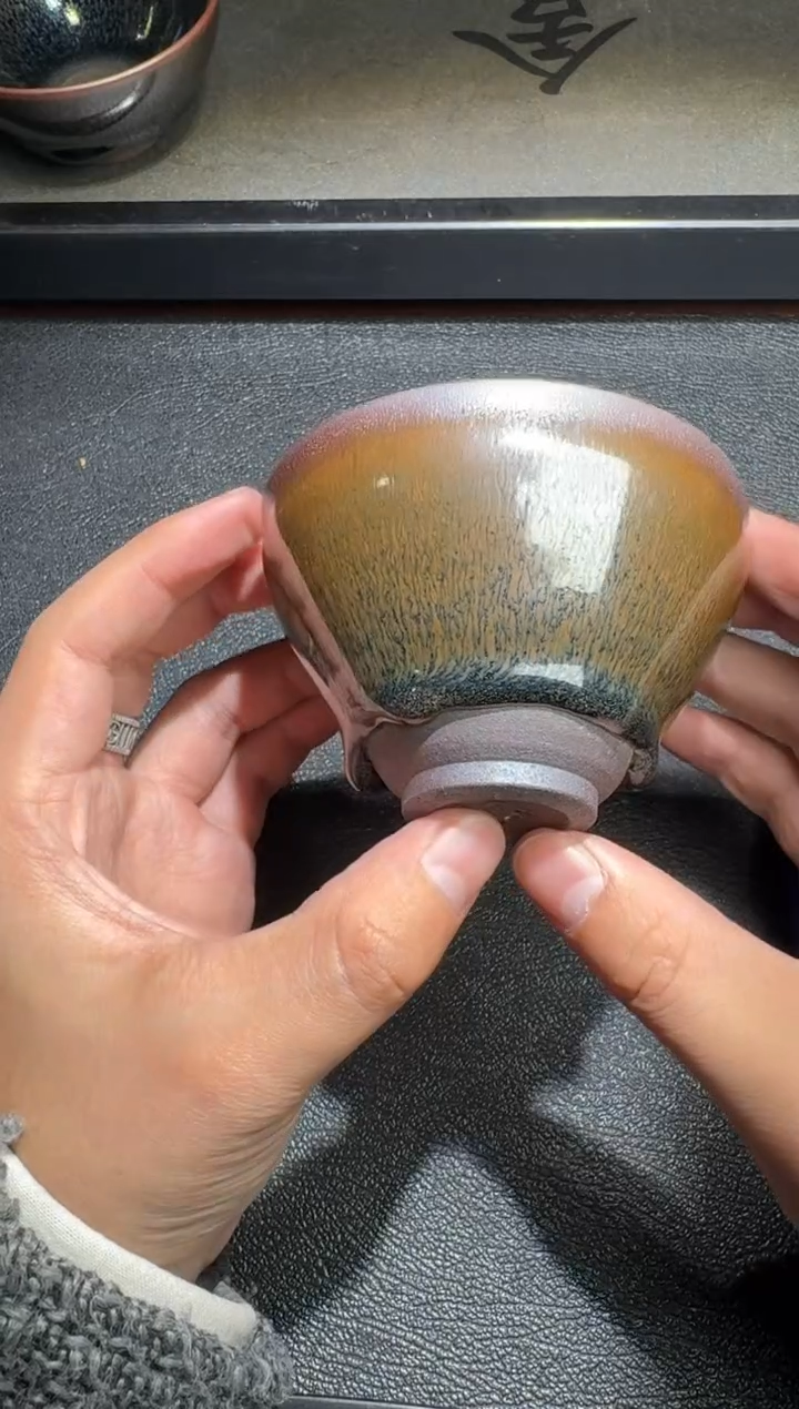 茶盏严柳忠龙窑柴烧199