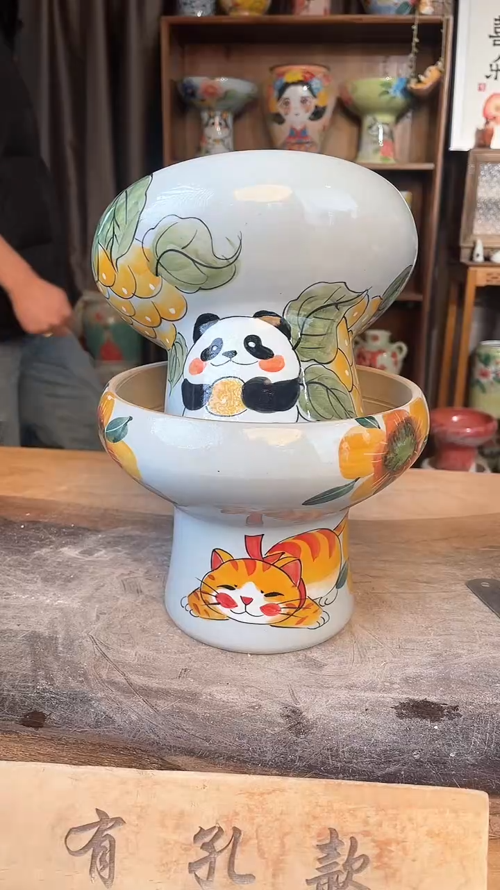 【闪购商品】摆件7-250口17高14   二个