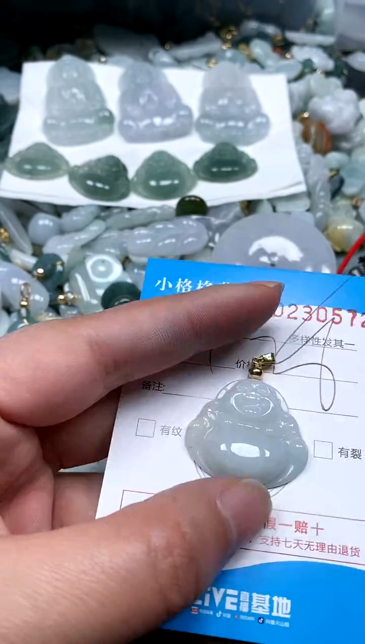 【闪购商品】翡翠颈饰未镶嵌闪购商品0230572