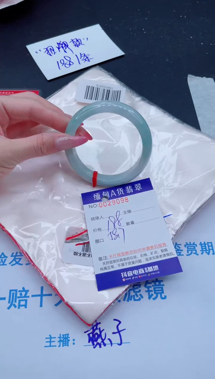 未镶嵌手镯翡翠188.00