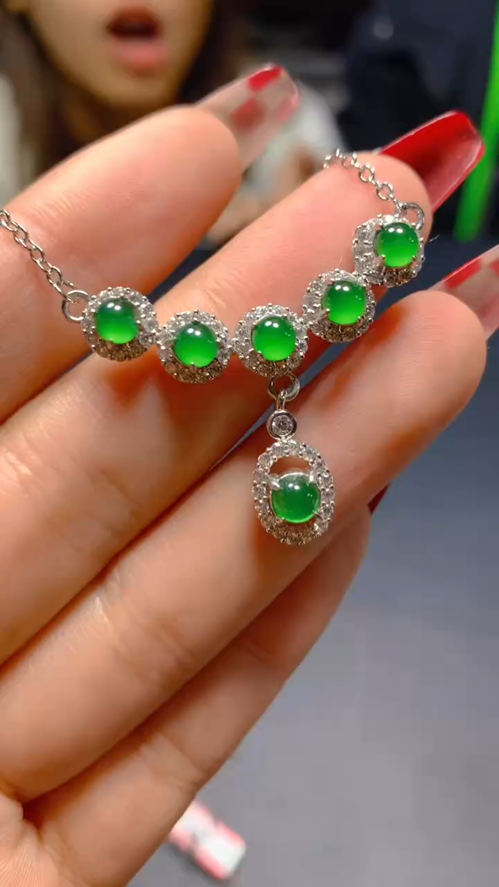 【闪购商品】翡翠项链未镶嵌0732808441/多样性发一