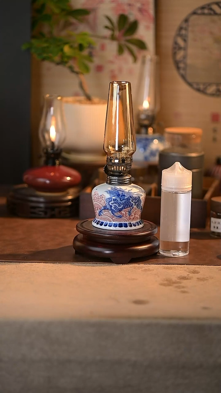 景德镇陶瓷香薰灯摆件