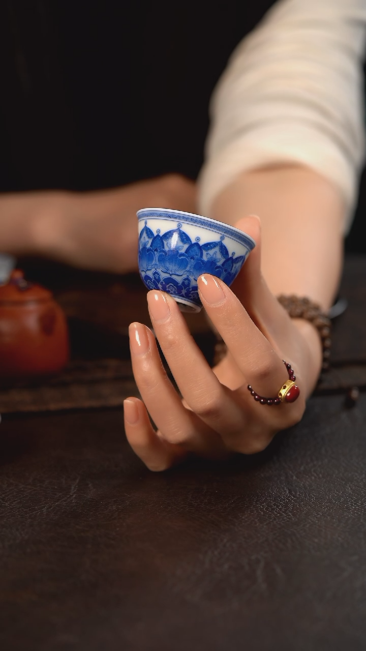 【闪购商品】杯仪贤堂唐宝相一口杯
