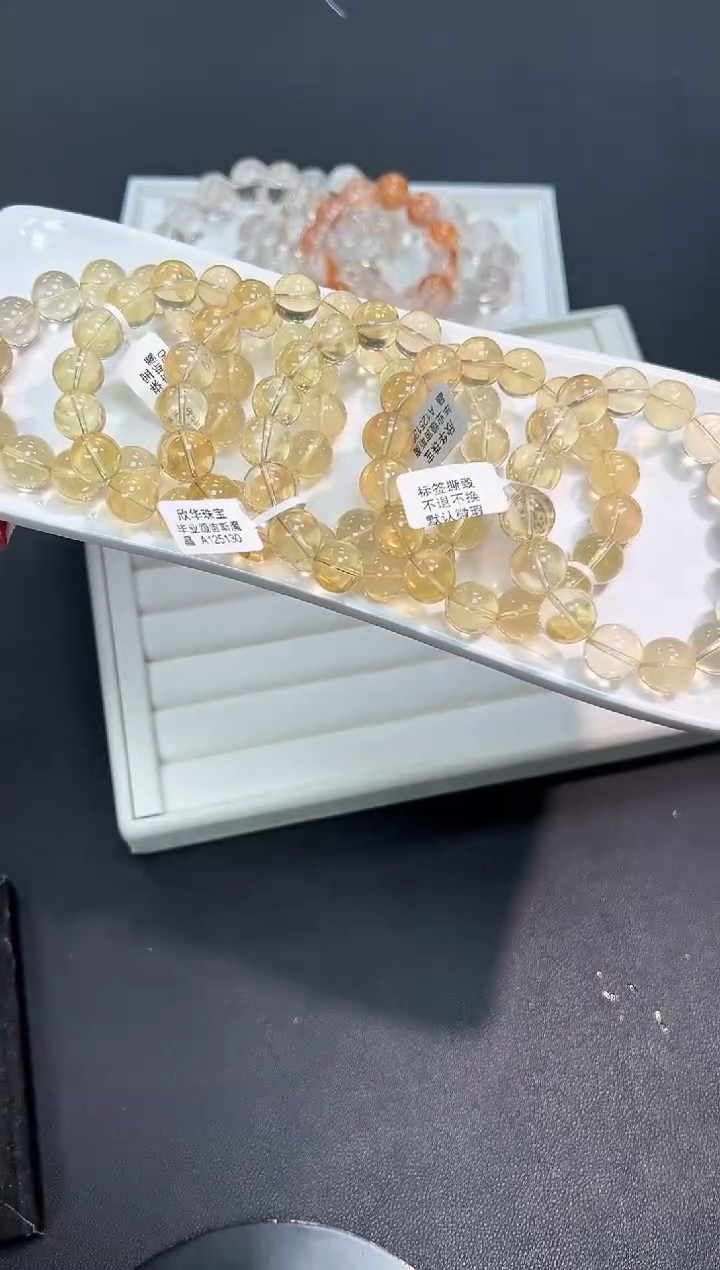 【闪购商品】水晶手串未镶嵌70j多样性发其一/1条13mm默认微瑕