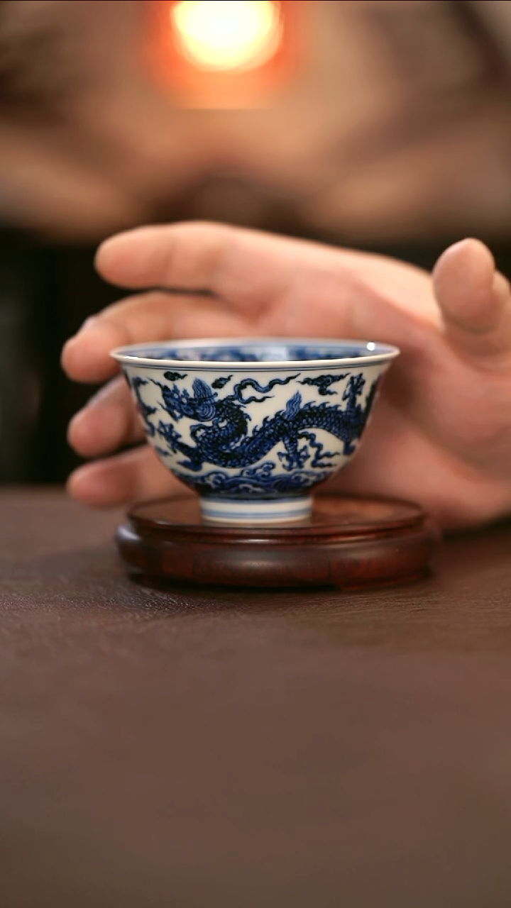 【闪购商品】杯舜瓷天工一品双龙杯