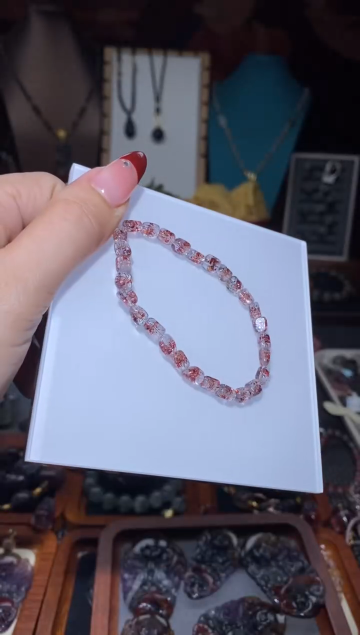 【闪购商品】水晶手串未镶嵌金草莓手串
