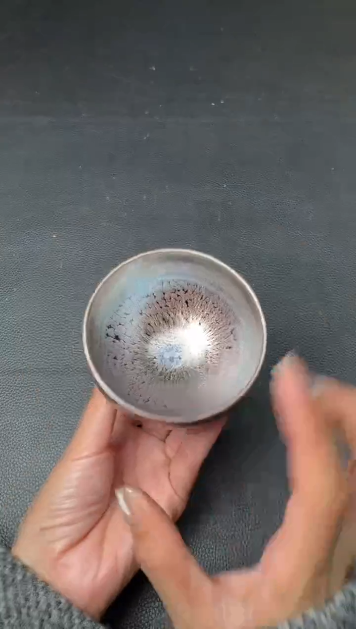 【闪购商品】茶盏杨敏彩金油滴15