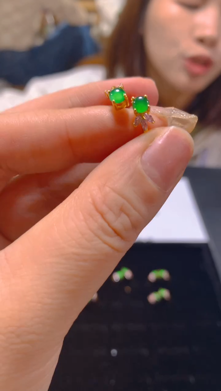 未镶嵌戒指翡翠多样性发一