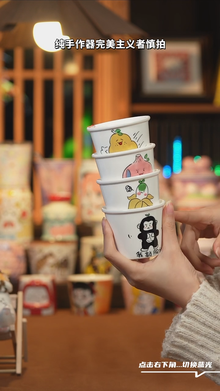 【闪购商品】摆件B043文创纯手工手绘随机发一