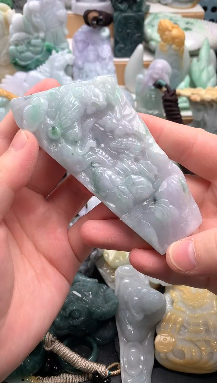 吊坠(不含链)未镶嵌翡翠1