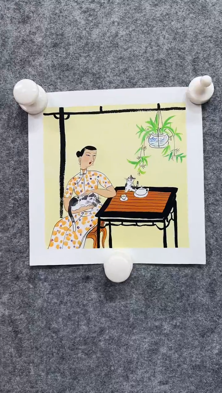 国画ST-NZS老师绘画作品