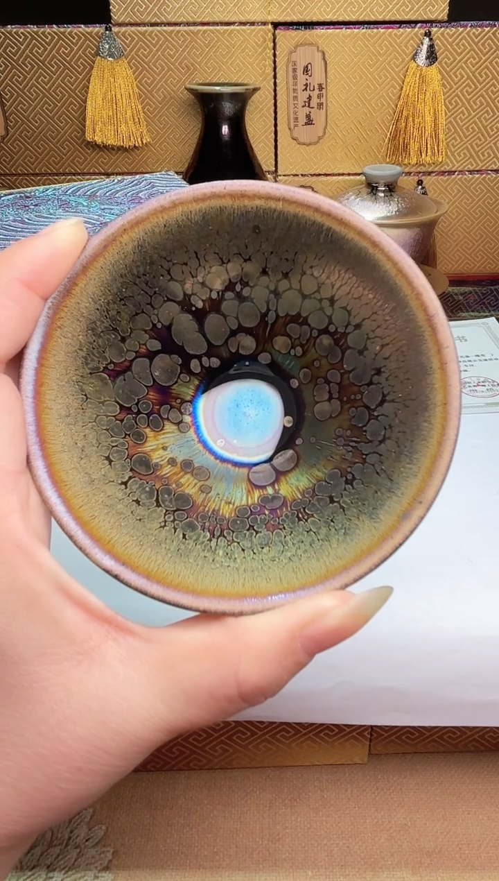 【闪购商品】茶盏春申阁福利1只，斗金