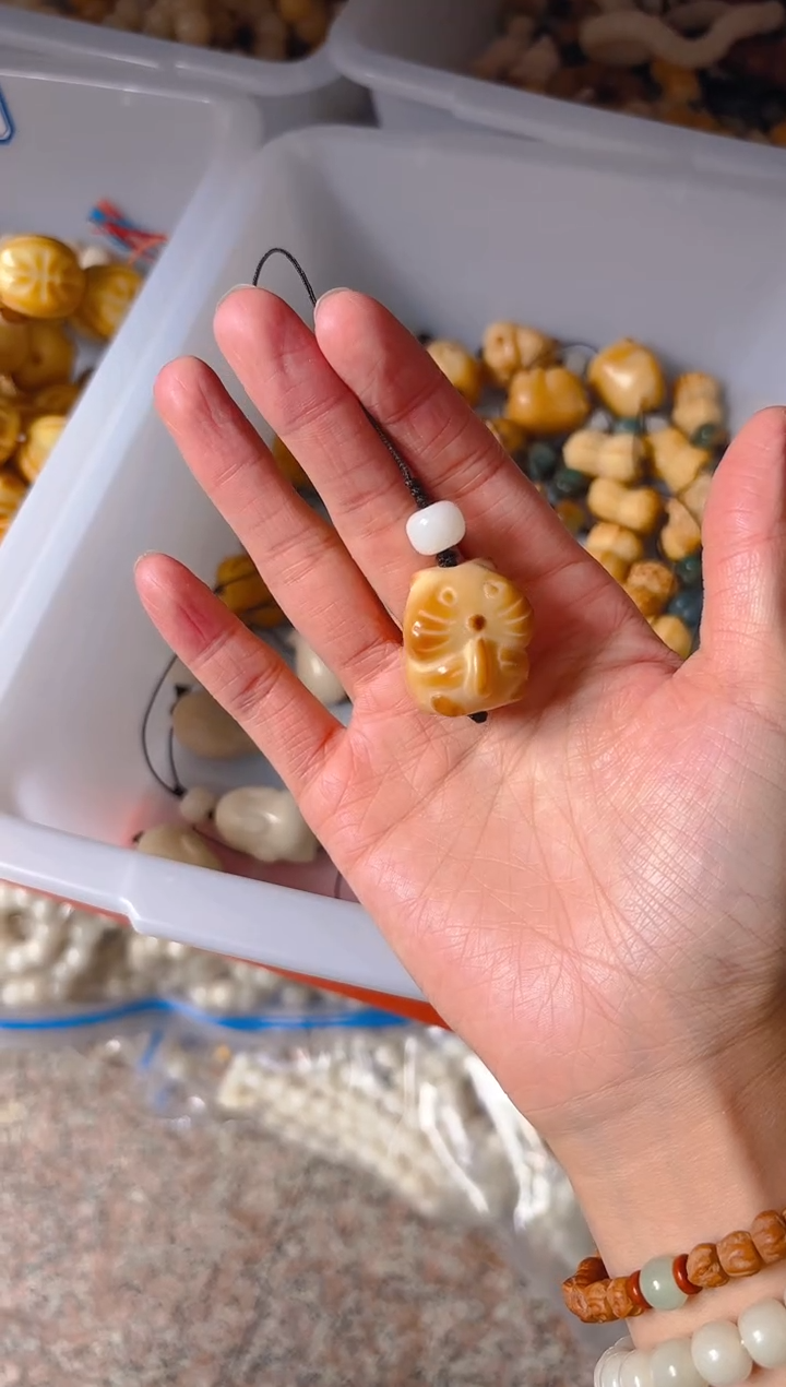 吊坠菩提根/象牙果小仓鼠挂件