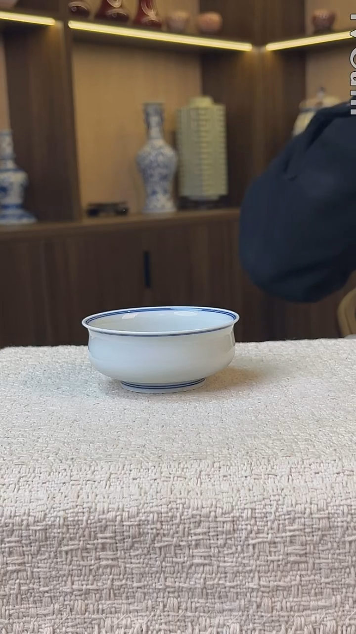 瓷片景德镇毛仔柴窑杯