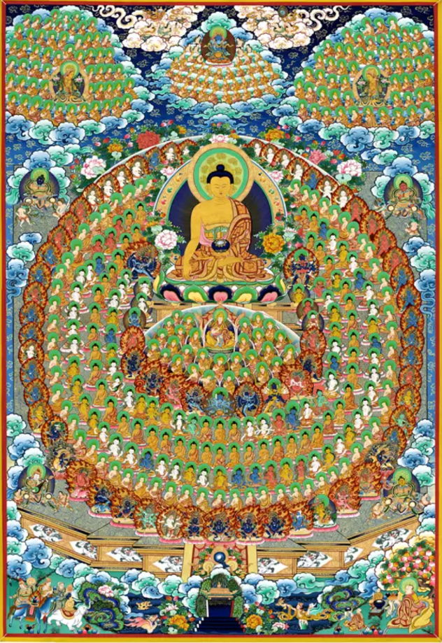 唐卡阿弥陀佛TK16167