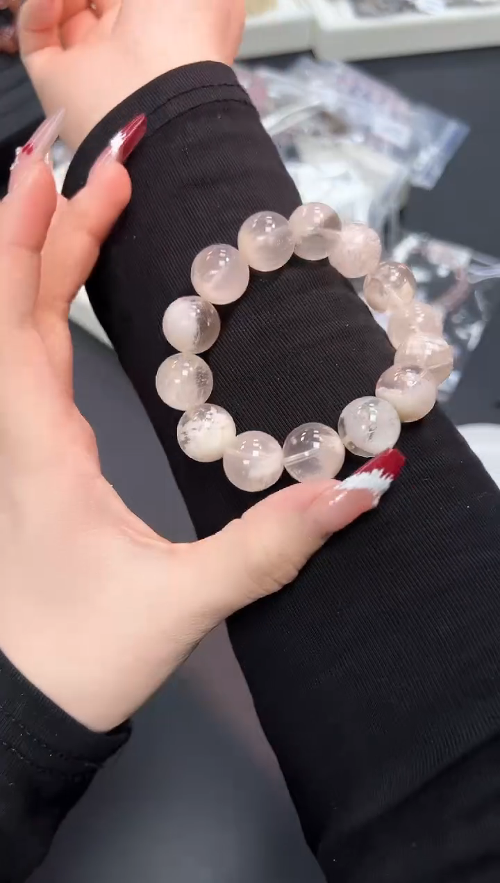 【闪购商品】水晶手串未镶嵌94a多样性发其一/1条默认微瑕