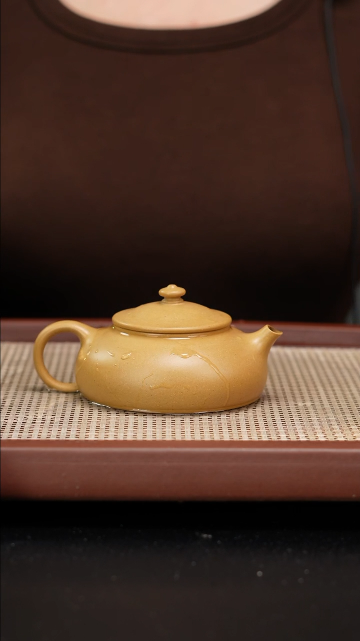 【闪购商品】紫砂茶壶宝山绿寒江160