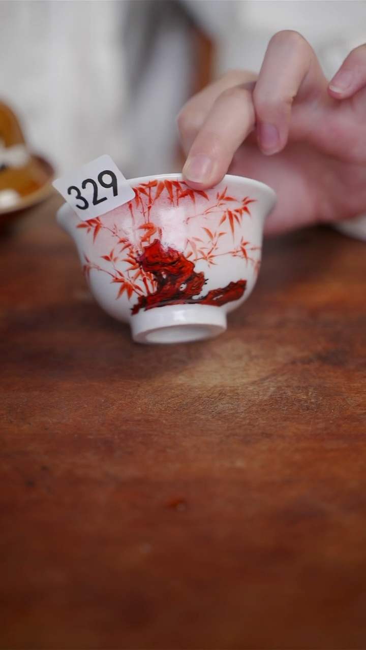 杯等烟雨陶瓷手作主人杯329