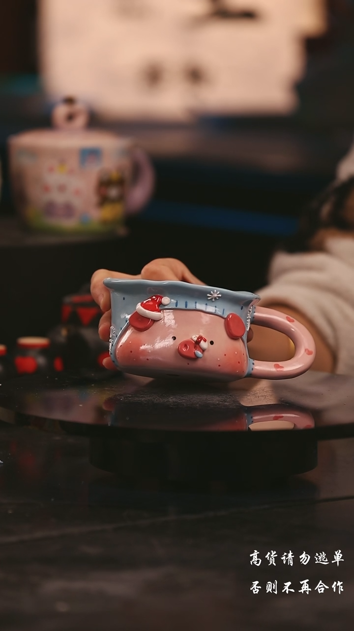 陶瓷景德镇可爱设计师款陶瓷 