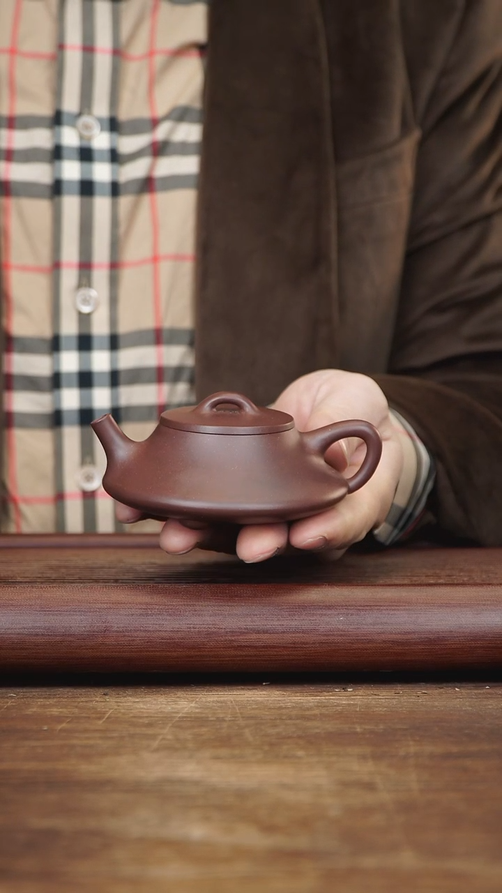 【闪购商品】紫砂茶壶130ml 国工YCC云瓢 紫泥