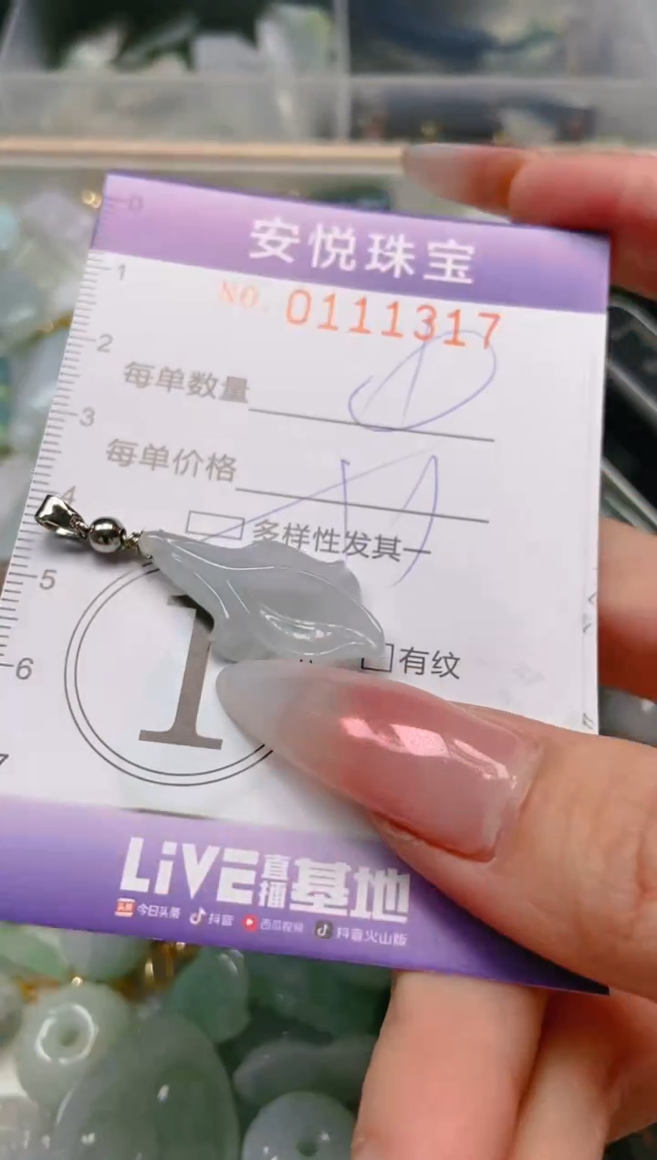 【闪购商品】翡翠颈饰未镶嵌闪购0111317多样性发其一