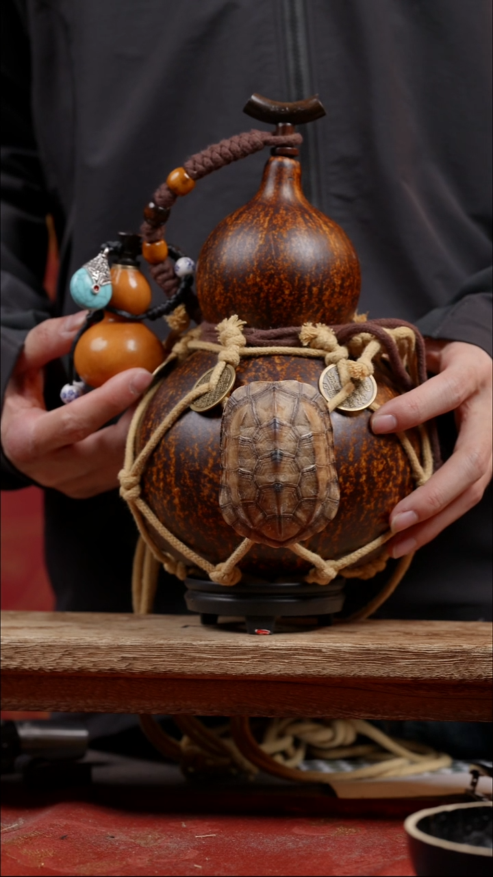 541号大漆精品葫芦一物一拍1000ml