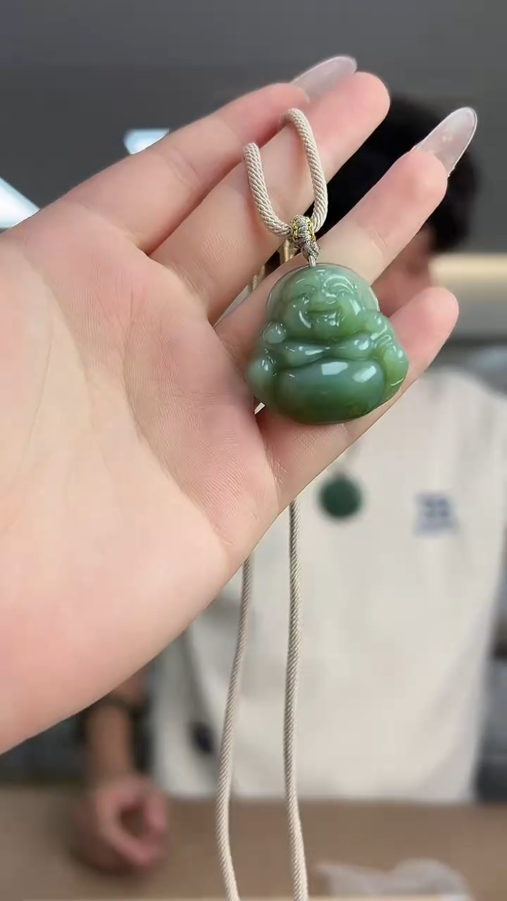 【闪购商品】和田玉颈饰未镶嵌和田玉佛公